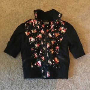 2 for $10 Cute girls shirt sleeve jacket